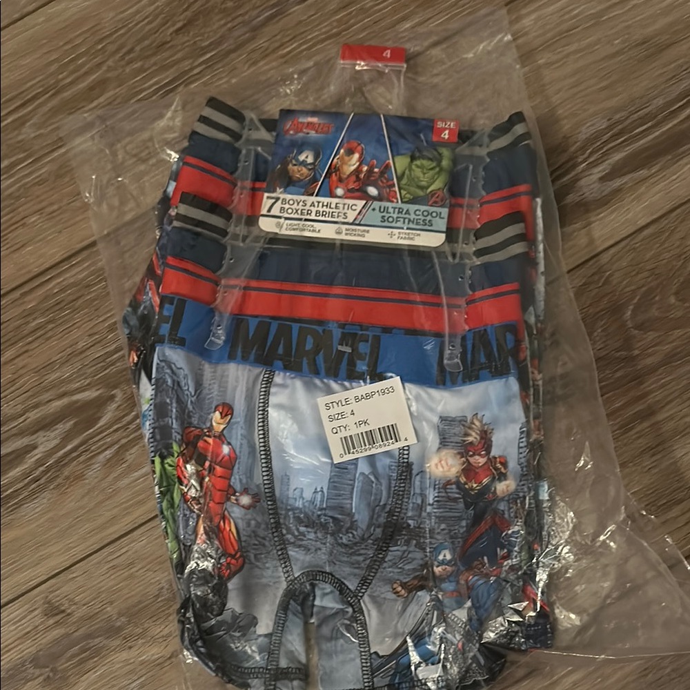 Marvel Superhero Boxer Briefs for Boys